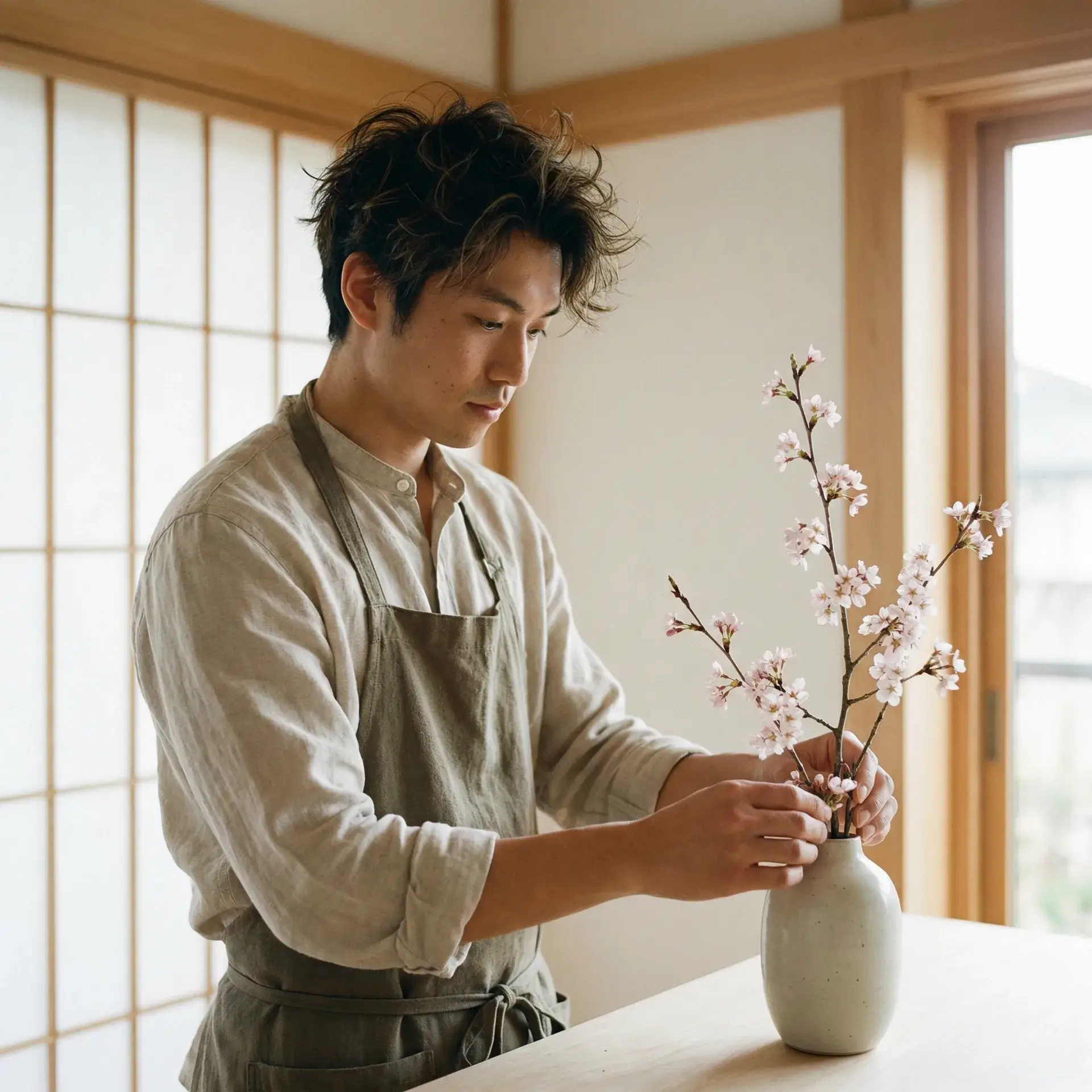 认证花艺师林见山 - 小宝探花