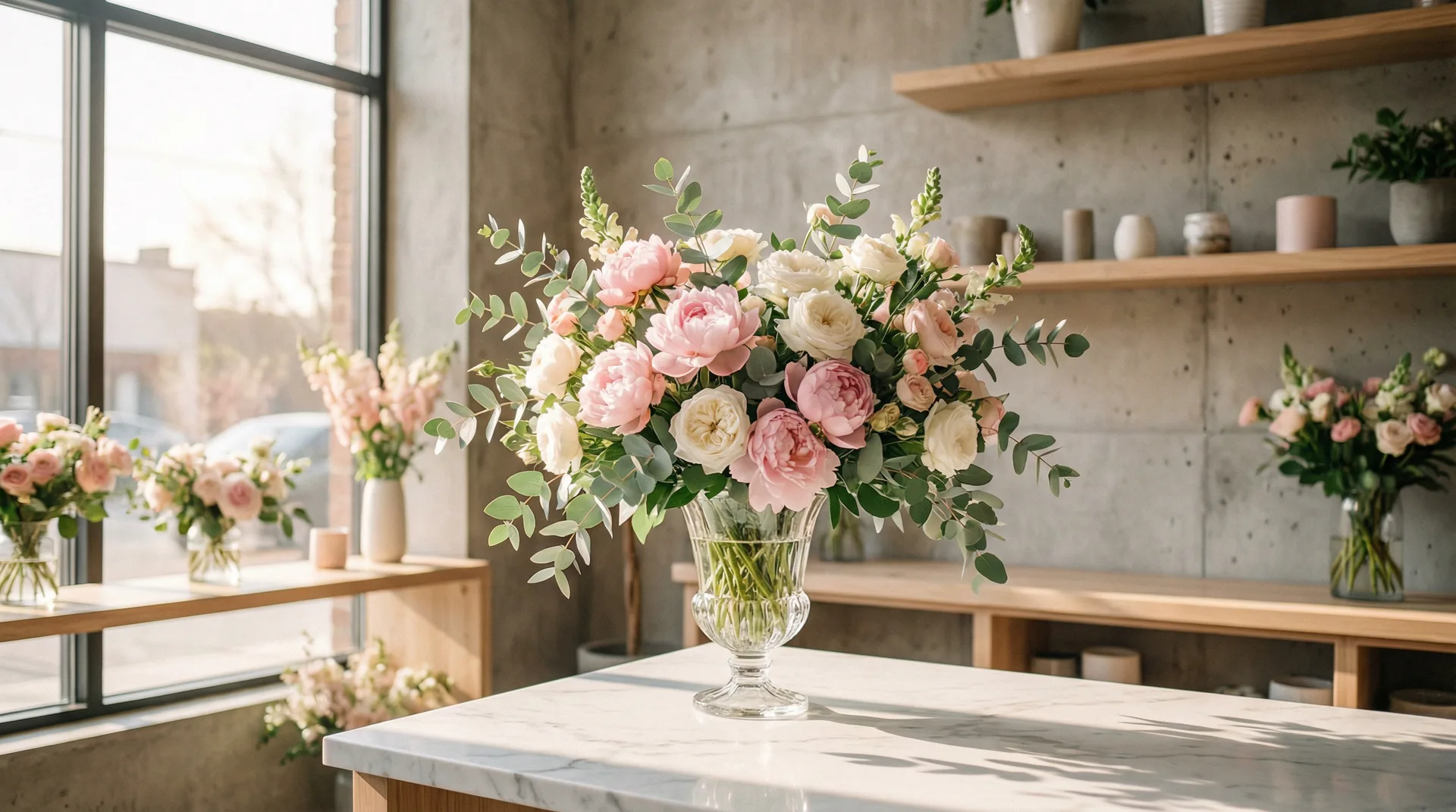 城市花艺美学展示 - 小宝探花