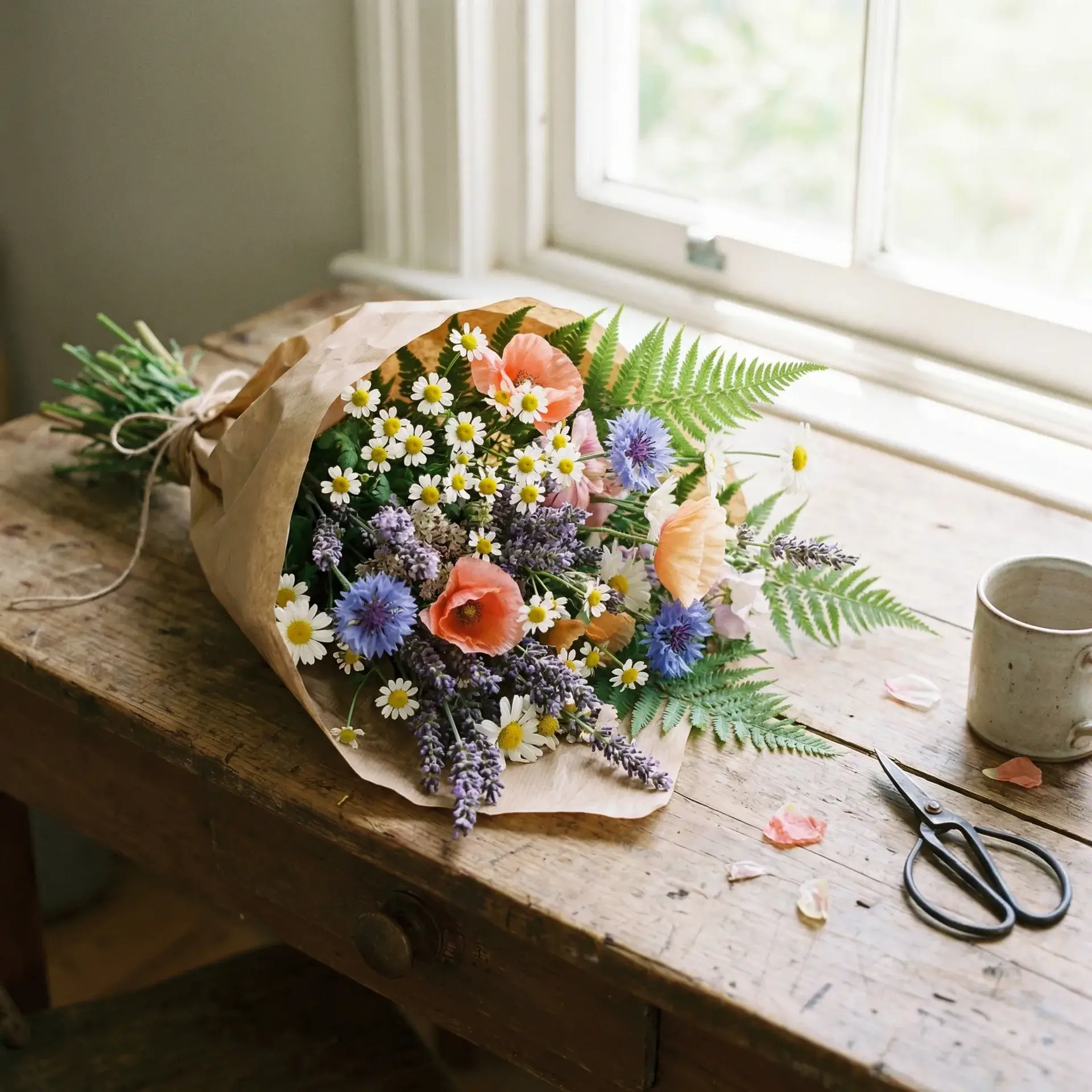 手扎野花束作品 - 小宝探花