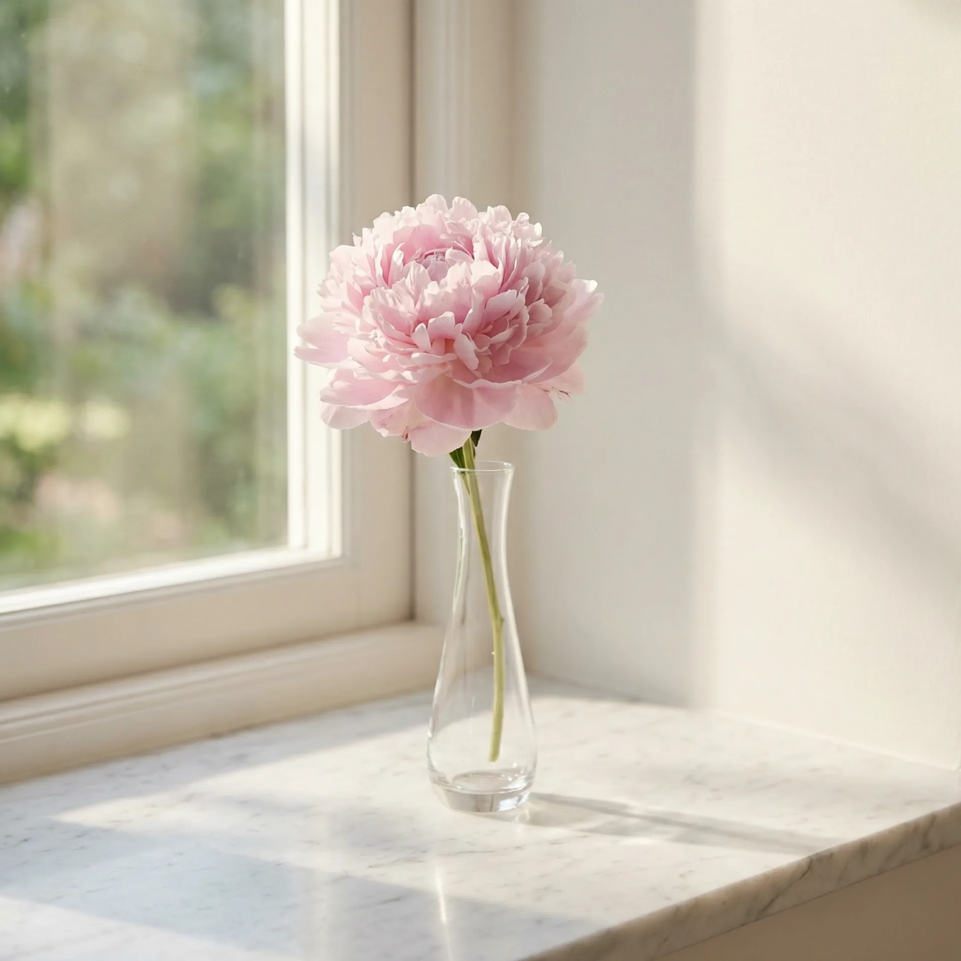 窗台花艺小景 - 小宝探花